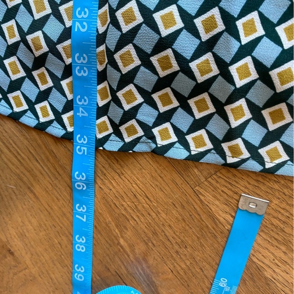 Reformation Cyril Mod Mini Dress in Green Mosaic Size M EUC - Picture 4 of 11